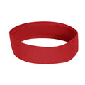 Red Hat Bands | 2.25' Non Pleated Solid Cotton/ Spandex Twill