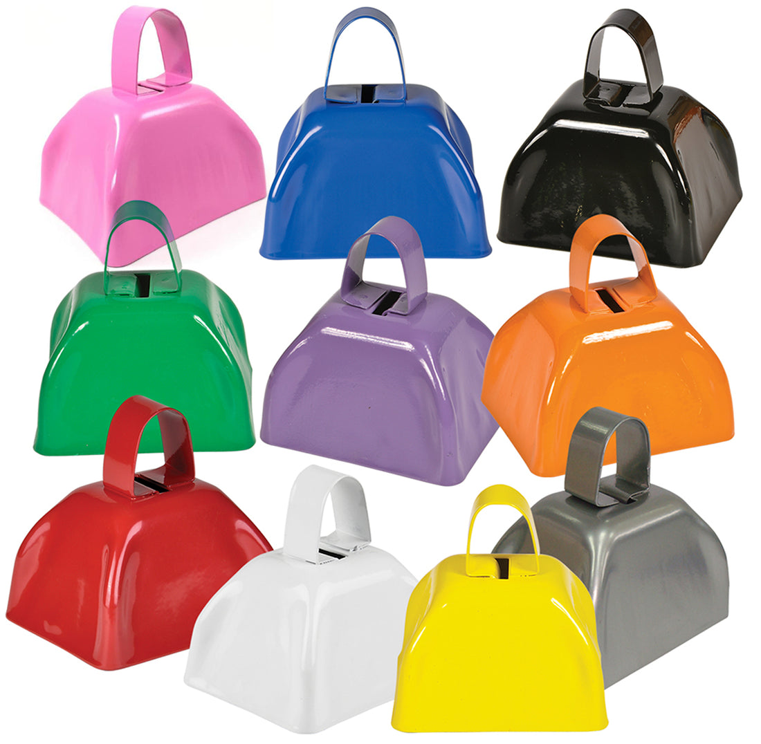 Bulk Cowbells | Wholesale Cowbells | Large Cowbell 4" 12 PACK  9255L