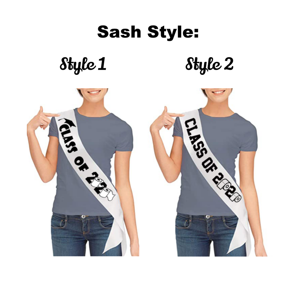 Class of 2020 Senior Sashes | Satin Sashes for Seniors | Senior Photo 2020