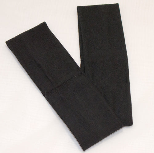 Black Cotton Headband 6666
