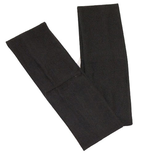 Black Cotton Headband  WS6666D