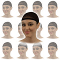 Black Hair Nets Bulk | 100 Pack 12" Width for Foodservice/Hospitals  219EF