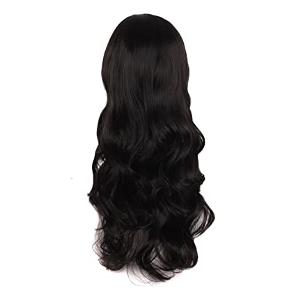 Black Wig 24 Inch Wicked Witch Straight Wig 6047