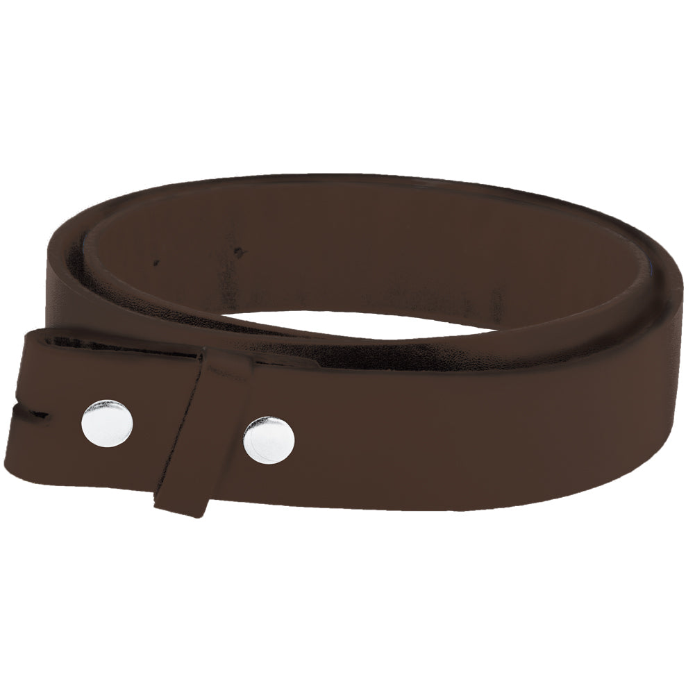Leather Belt For Buckles Large Brown 2332A