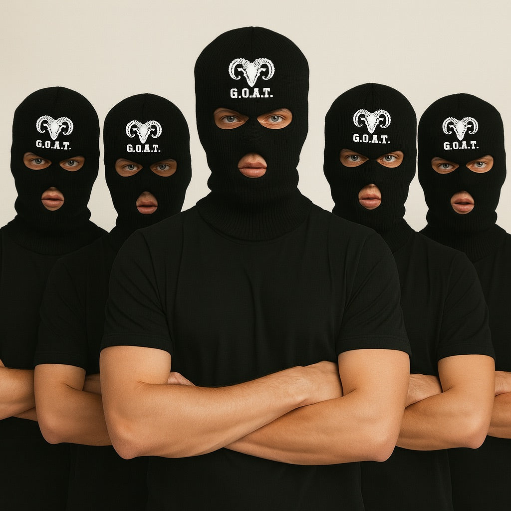 Custom Ski Mask, Personalized Ski Mask, Three Hole Hat Mask 15078