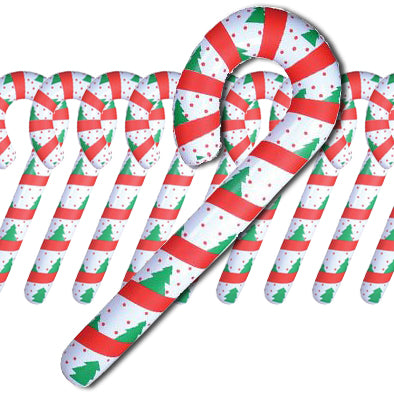 Candy Cane Inflates Bulk 12 PK 4 FT Tall 9224D