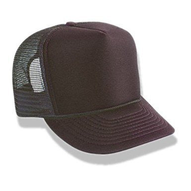 Brown Trucker Caps | 12 PACK 1462