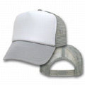Gray Trucker Caps |  White Front 1468