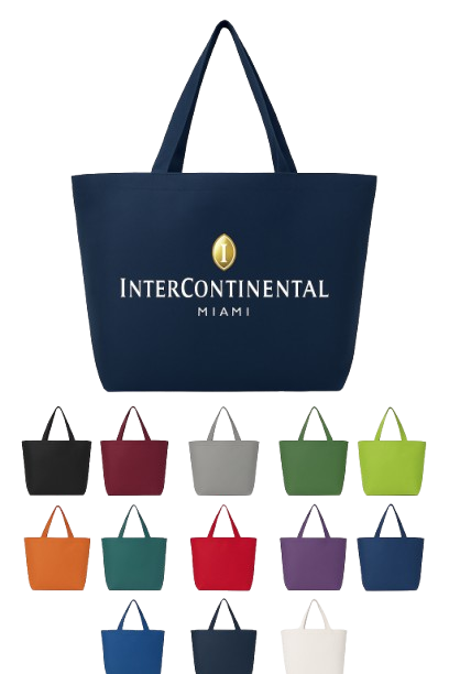 Atlas © Customized Non-Woven Polypropylene Tote Bag 10' x 14.5 'x 13" 16231