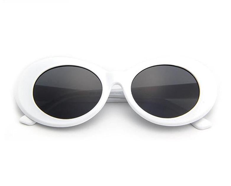 Clout Glasses | Kurt Cobain Glasses | Kurt Cobain Sunglasses 12 PACK White