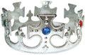 Silver King Costume Crown 1441