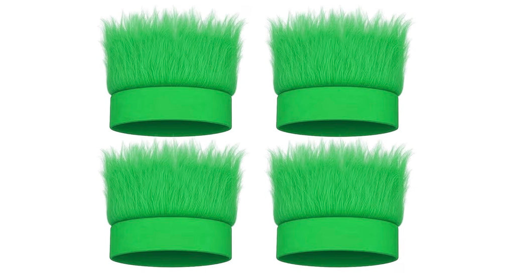 St Patricks Day Irish Mohawk Wig 12PK  6029D