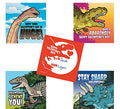 Dinosaur Valentines Day Cards Stickers | 24 SHEETS 20018