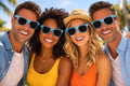 Baby Blue Sunglasses | Iconic 80's Style | 12 PACK  Adult Size 1075