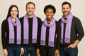 Lavender Pashmina Scarf Shawl 100% Fine Wool Mix  28" x 78" 12 PACK 2106