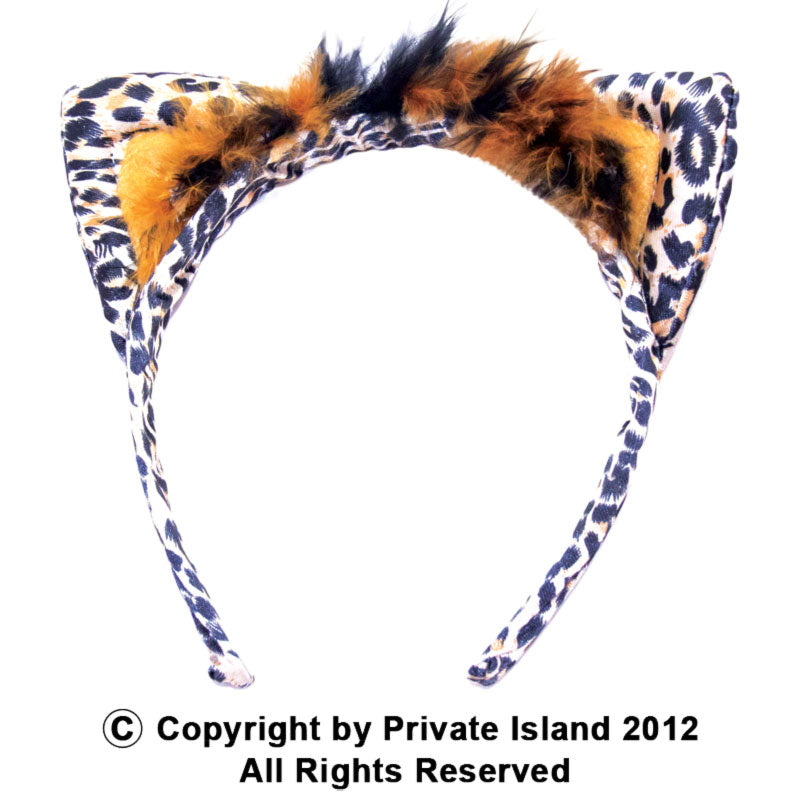 Leopard Ears Headband 1722