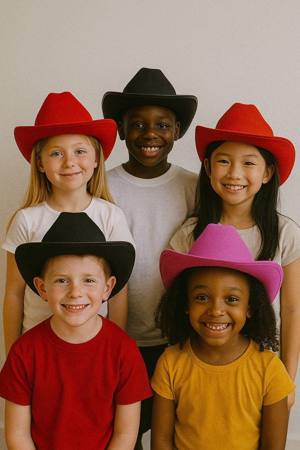Child Cowboy Hat 12 PACK Mixed Color 1573