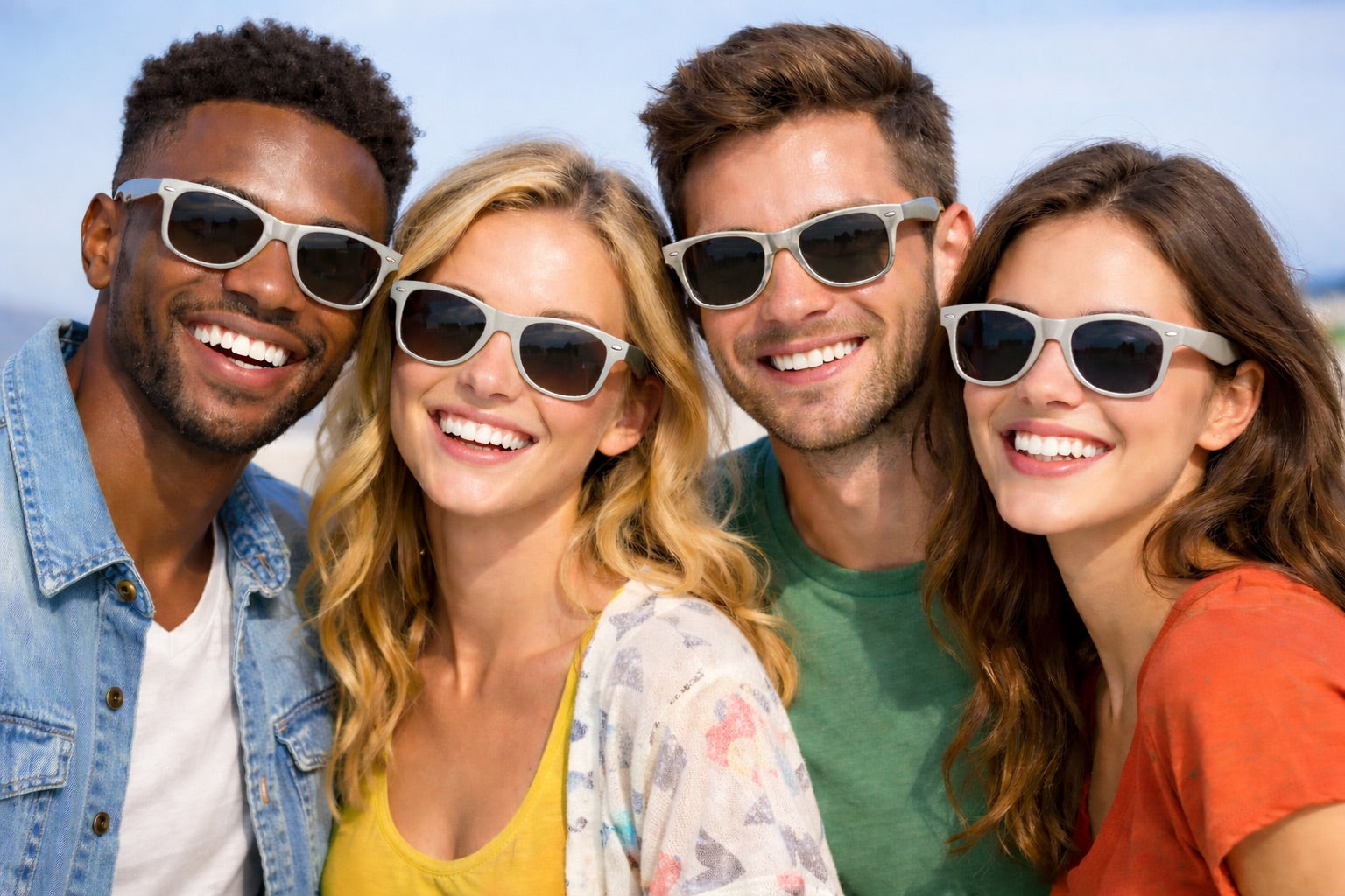 Silver Iconic 80's Sunglasses Adult 12 PACK 16002D