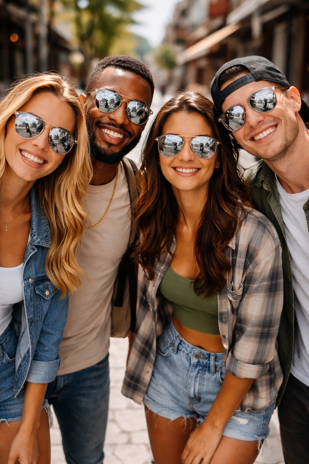 Aviator Sunglasses Silver Frame/ Silver Mirror Lens Bulk Wholesale 1104D
