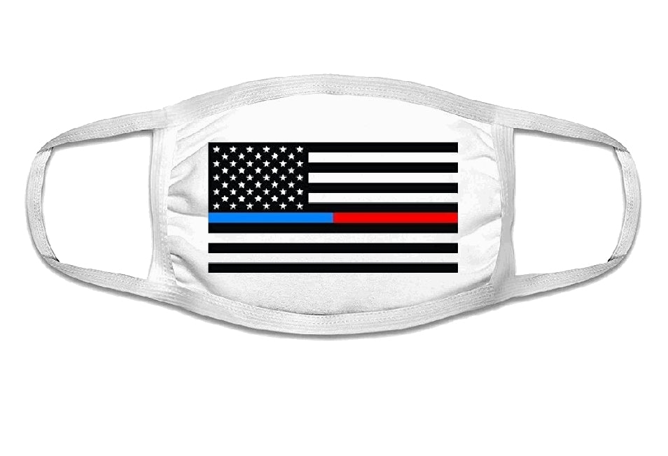 Fire Department Lives Matter Face Mask  | Adult Double Ply Soft Cotton 763FD