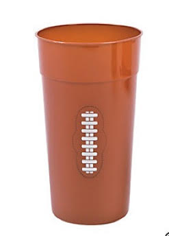 Football Party Plastic Cups 12 PACK 3841D