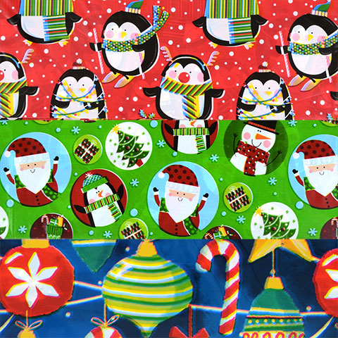 Jumbo Gift Bags | Santa Bags | 12PK 13092