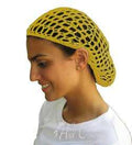 12 PACK Yellow Crochet Hair Snood 6634
