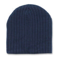 Navy Short Cable Beanie 5712