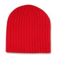 Short Cable Beanie Red 5714