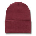 Long Beanie Hat Burgundy 5754