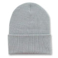 Long Beanie Hat Light Grey 5756