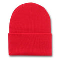 Long Beanie Hat Red 5759