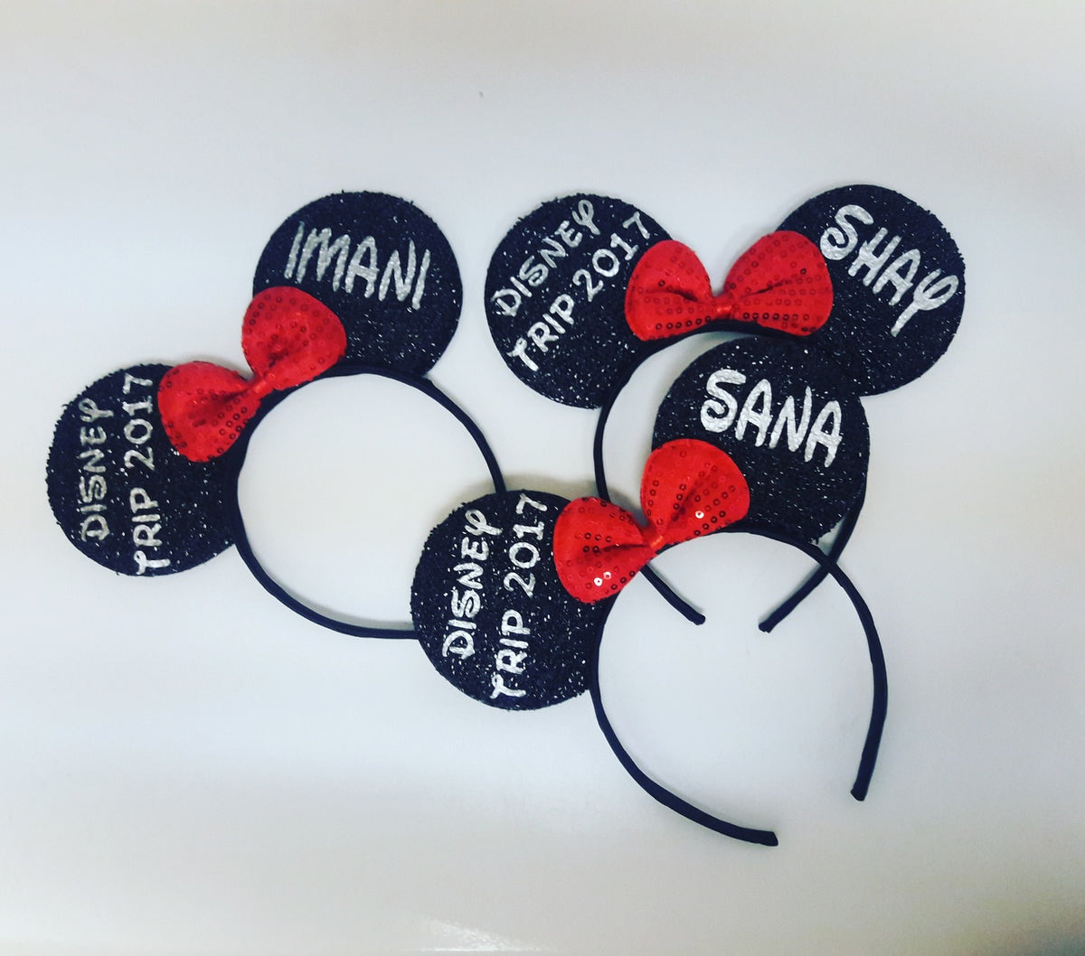 Baby Birthday, Personalized Mickey Mouse Ears For Children's Parties
