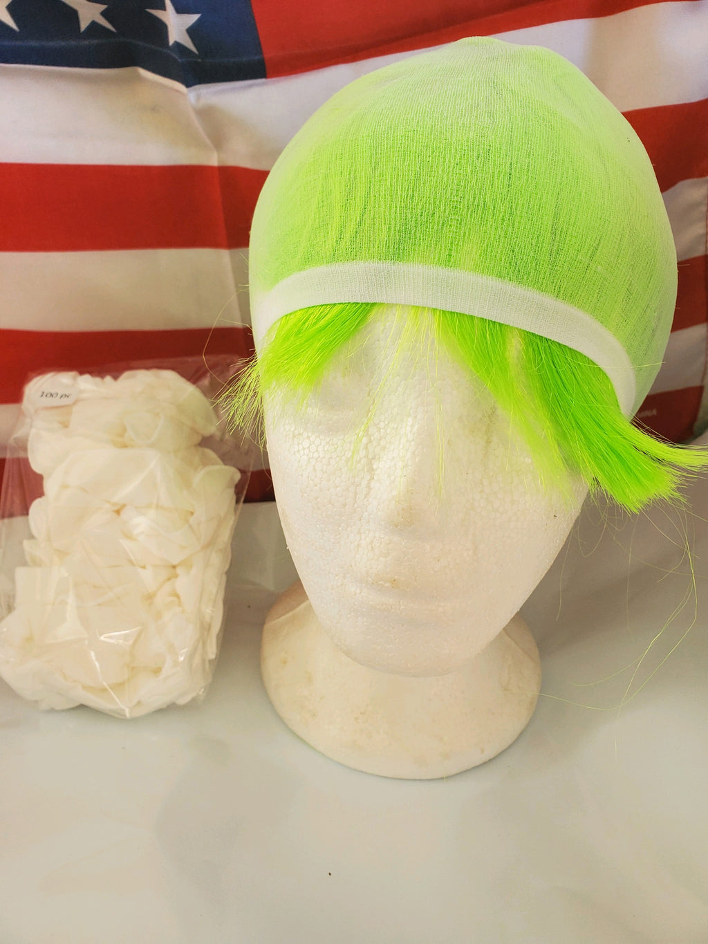 White Hair Nets Bulk | 100 Pack 12" Width for Foodservice 217EF