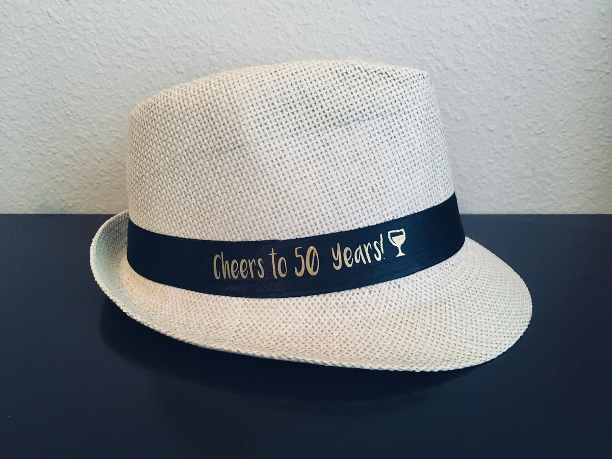 50th Birthday Hat | Custom Hat for 50th Birthday Party