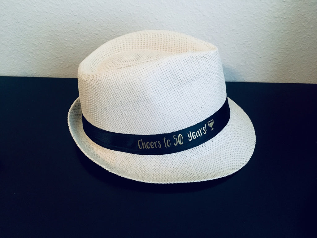 50th Birthday Hat | Custom Hat for 50th Birthday Party