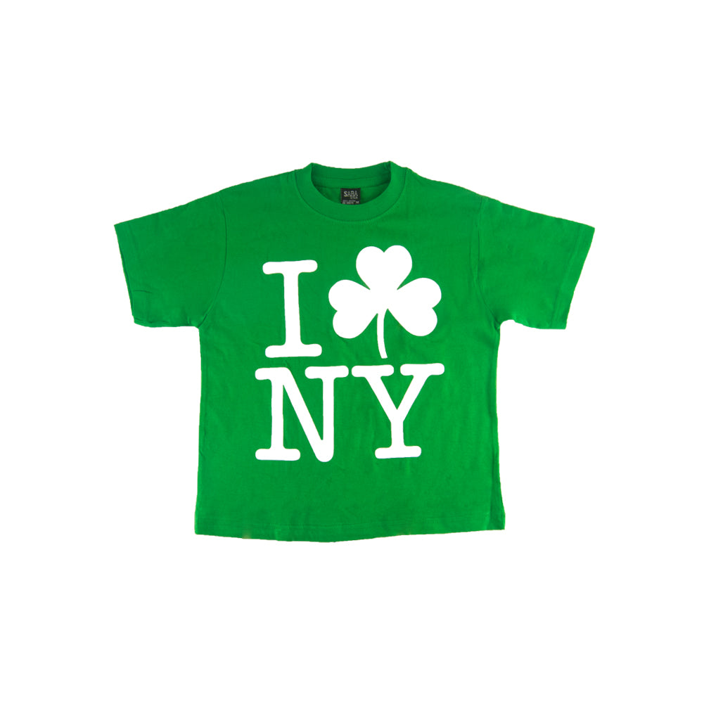 I Love NY Shamrock Shirt 8501