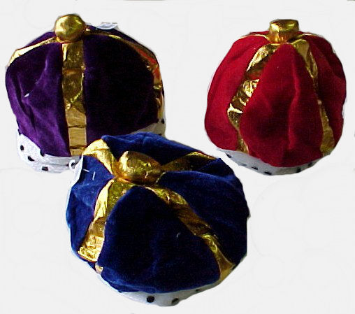 King Crown Mix Colors Deluxe (Red,Blue,Purple) 5902A