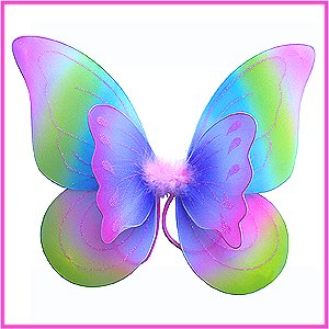 Rainbow Child Butterfly Wings 4634