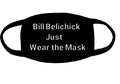 Bill Belichick Face Masks | Bill Belichick Mask | Adult Double Ply Soft Cotton 763BB