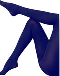12 PACK Super Control Top Navy Blue Opaque Tights 8062D