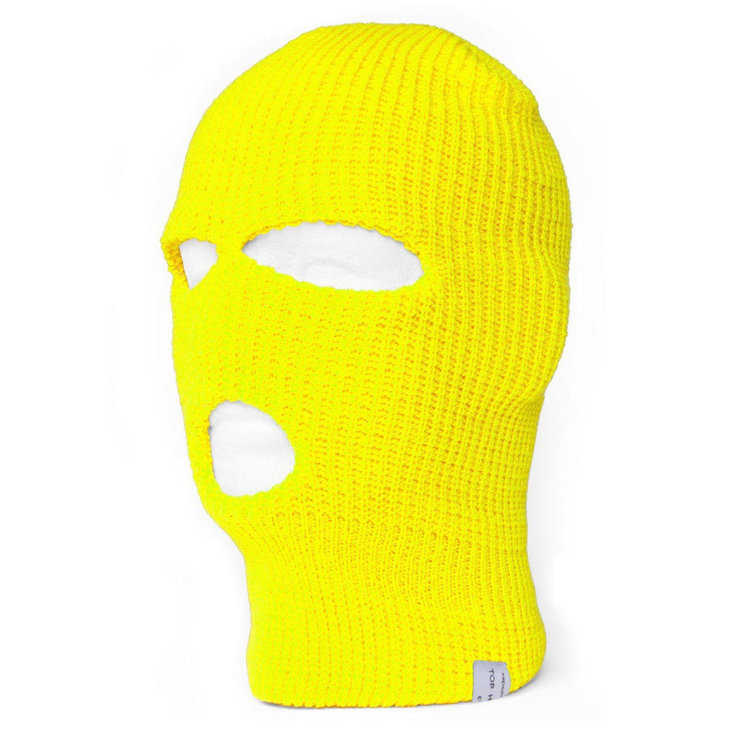 Yellow Ski Face Mask Thief Mask Sheisty Mask   3061Y