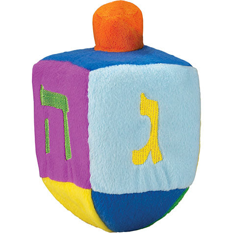 Plush Musical Draydel Embroidered 9214