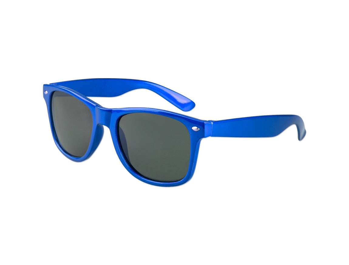Royal Blue Sunglasses | Iconic 80's Style | 12 PACK  Adult Size 1076