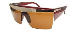 Brown Lady Diva Sunglasses 1143