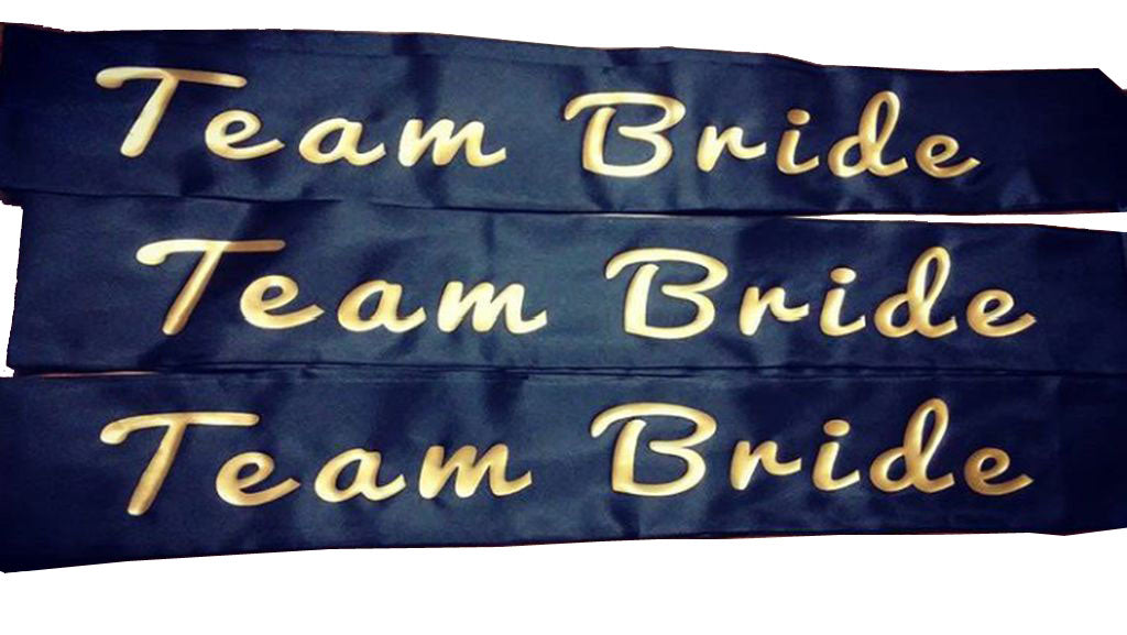 Bachelorette Sashes | Bachelorette Party Sashes | Customized 60"