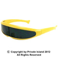 Yellow Futuristic Trekkie Sunglasses 1007