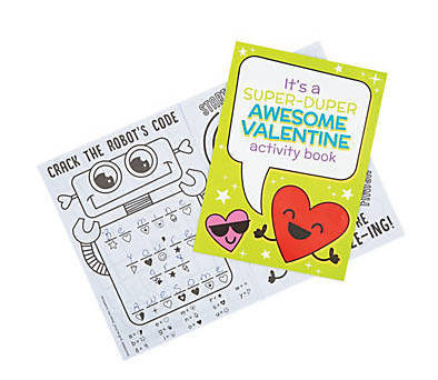 Valentines Day Activity Books |  12 PACK 20004