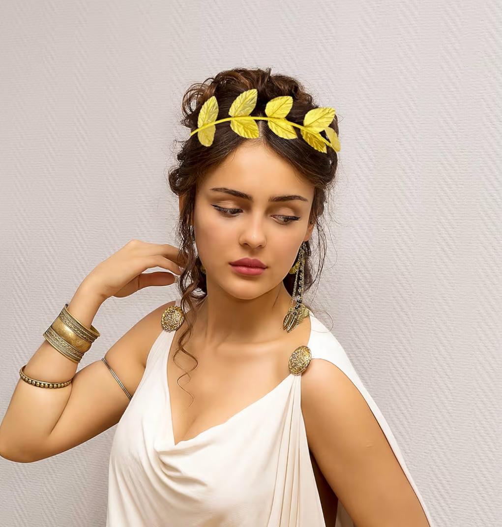 Gold Laurel Roman Headband 24 PACK WS1709D