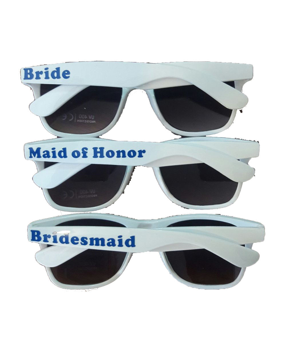 Stag Party | Stag Night | Mens Customized Sunglasses (Fonts in Picture Gallery)